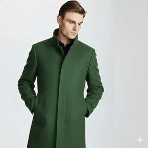 Club Monaco Loukas Funnel Neck Top Coat